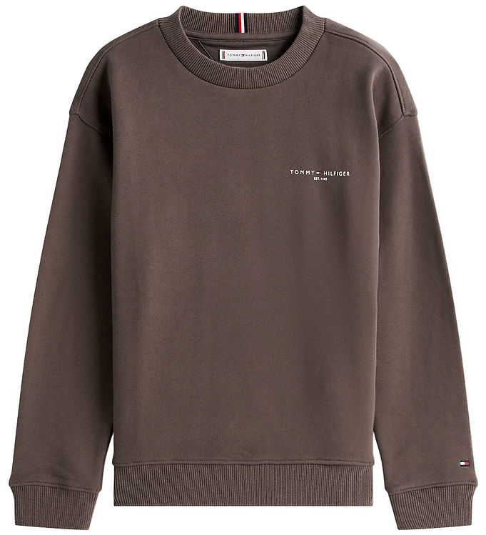 Tommy Hilfiger Mini Corp Sweatshirt - Black Walnutbrown