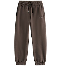 Tommy Hilfiger Sweatpants - Mini Corp - Black Walnutbrown
