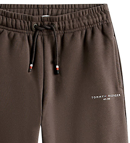 Tommy Hilfiger Sweatpants - Mini Corp - Black Walnutbrown