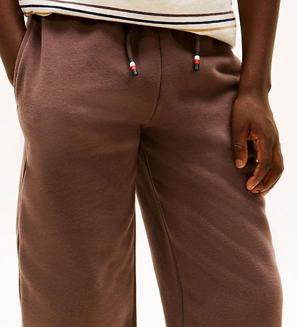 Tommy Hilfiger Sweatpants - Mini Corp - Black Walnutbrown
