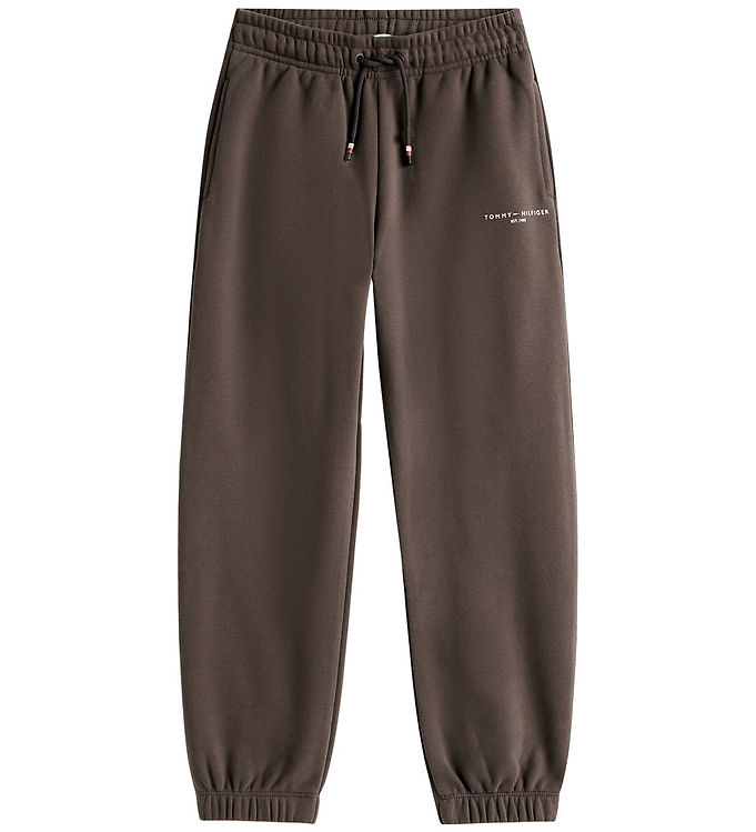 Tommy Hilfiger Mini Corp Sweatpants - Black Walnutbrown