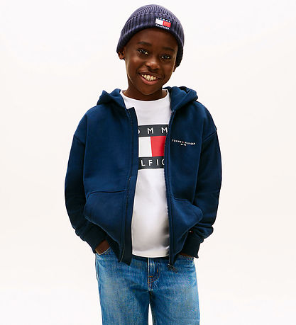 Tommy Hilfiger Cardigan - Mini Corp - Dark Night Navyblue