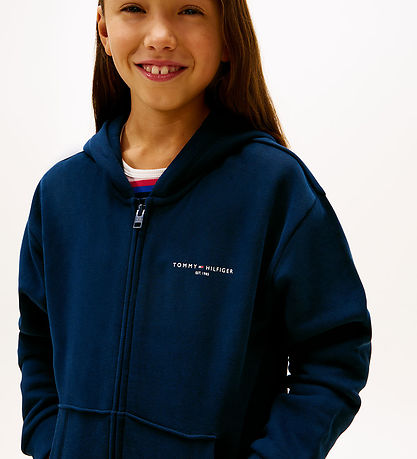 Tommy Hilfiger Cardigan - Mini Corp - Dark Night Navyblue