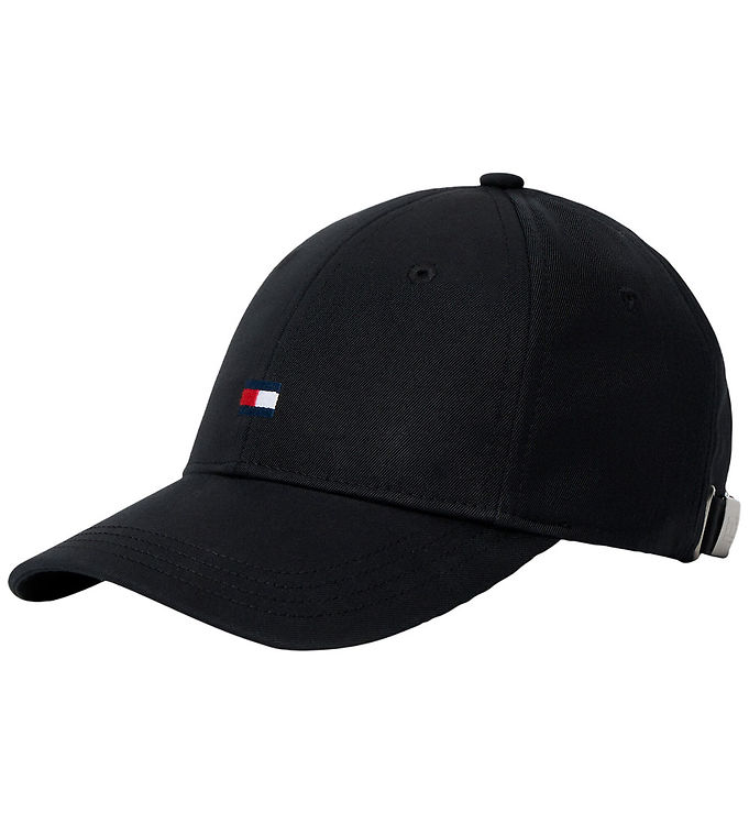 Tommy Hilfiger Kasket - Small Flag - Sort