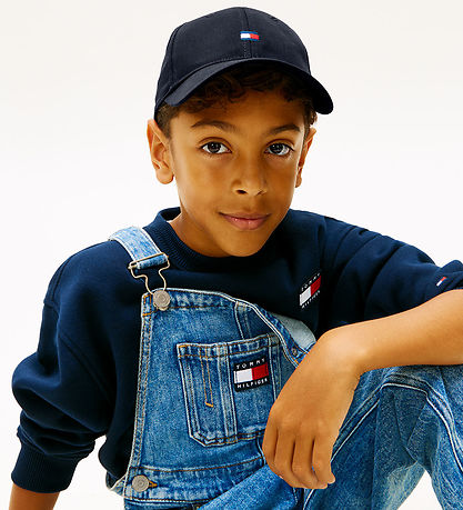 Tommy Hilfiger Kasket - Small Flag - Space Blue