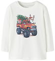 Name It Blouse - NmmVosmas - Cloud Dancer/Santa