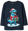 Name It Bluse - NmmVosmas - Navy Blazer/Dino Present