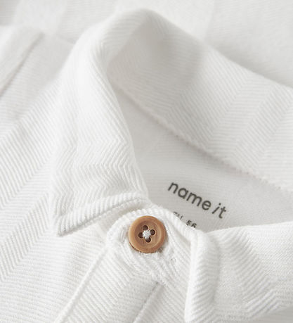 Name It Polo Body l/æ - NbmRobo - Bright White