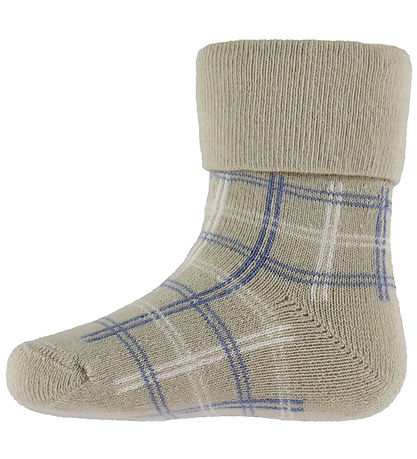 Name It Strømper - 2-pak - NbmRimmos - Island Fossil/Flint Stone