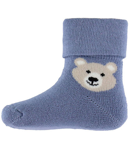 Name It Strømper - 2-pak - NbmRimmos - Island Fossil/Flint Stone