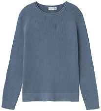 Name It Bluse - Strik - Rib - NkmViklas - Flint Stone