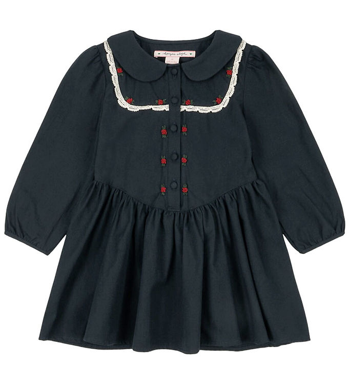 Konges Sløjd Kjole - Emmy - Dark Navy