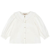 Konges Sløjd Skjorte - Coeur Collar - Optic White