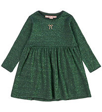 Konges Sløjd Kjole - Roli - Jungle Green m. Glimmer Konges Sløjd Kjole - Roli - Jungle Green m. Glimmer