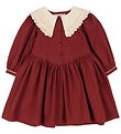 Konges Sløjd Kjole - Coeur Collar - Red Dahlia