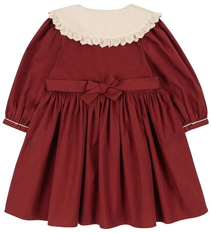 Konges Sløjd Kjole - Coeur Collar - Red Dahlia