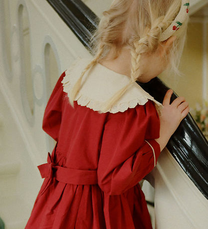 Konges Sløjd Kjole - Coeur Collar - Red Dahlia