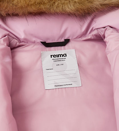 Reima Vinterjakke - Luvia - Grey Pink