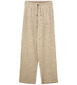 Sofie Schnoor Bukser - LovaSY - Beige m. Hulmønster Sofie Schnoor Bukser - LovaSY - Beige m. Hulmønster