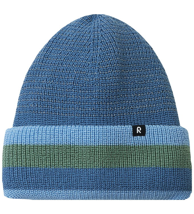 Reima Hue - Uld/Polyester - Rib/Strik - Hippa - Blue Ocean