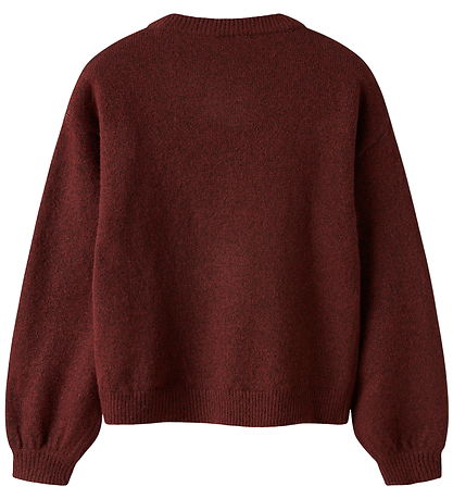 Name It Bluse - Strik - NkfOdessana - Burgundy