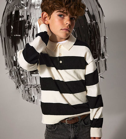 Name It Polo - Strik - NkmObert - Black