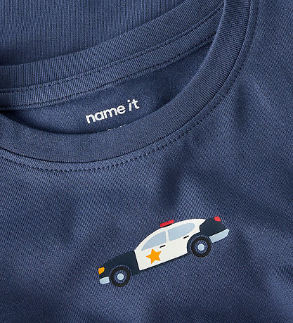 Name It Bluse - NmmOpallan - Blue Indigo