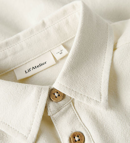 Lil Atelier Skjorte - NmmHadam - Turtledove