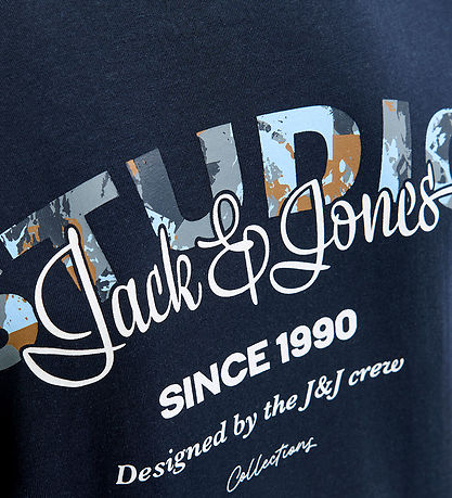 Jack & Jones T-shirt - JjYuki - Sky Captain