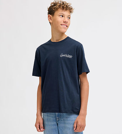 Jack & Jones T-shirt - JjYuki - Sky Captain