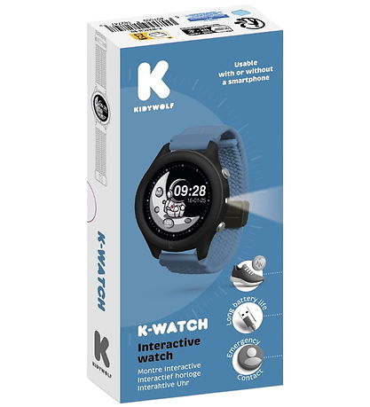 Kidywolf Wristwatch - K-watch - Smartwatch - Blue