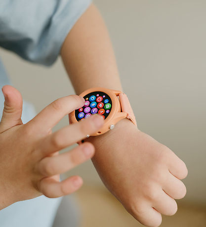 Kidywolf Wristwatch - K-watch - Smartwatch - Coral