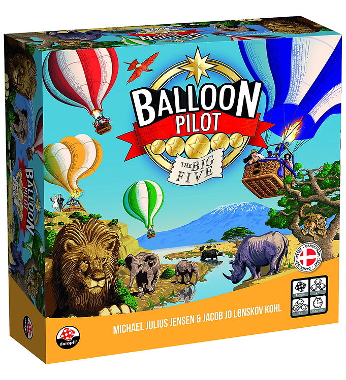 Danspil Spil - Balloon Pilot - The Big Five