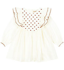 Konges Sløjd Kjole - Coeur - Pure White Konges Sløjd Kjole - Coeur - Pure White