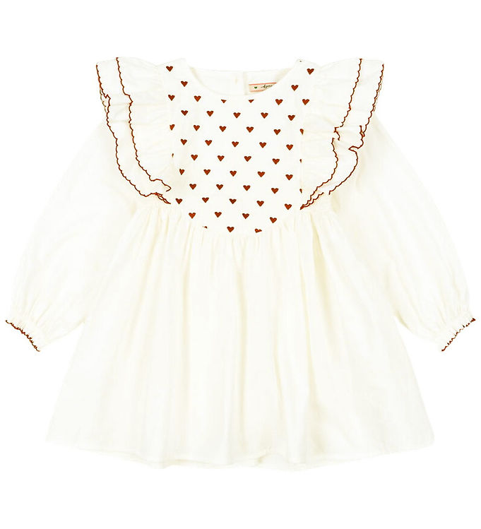 Konges Sløjd Kjole - Coeur - Pure White