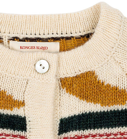 Konges Sløjd Cardigan - Uld/Polyamid - Billi - Banana