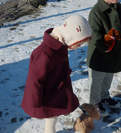 Konges Sløjd Elefanthue - Uld - 1-lags - Collette - Off White m.