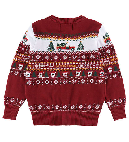 Jule-Sweaters Bluse - Driving Home For Christmas
