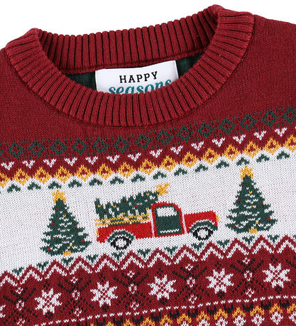 Jule-Sweaters Bluse - Driving Home For Christmas