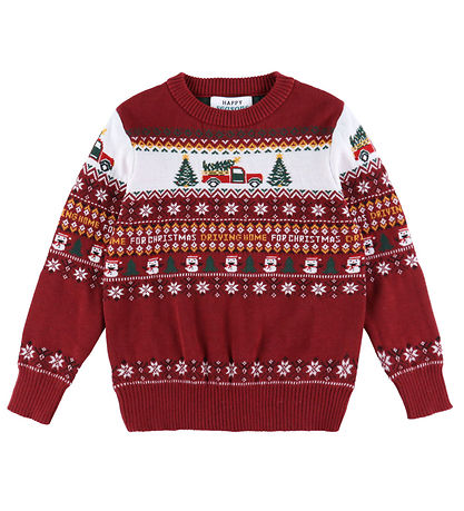 Jule-Sweaters Bluse - Driving Home For Christmas