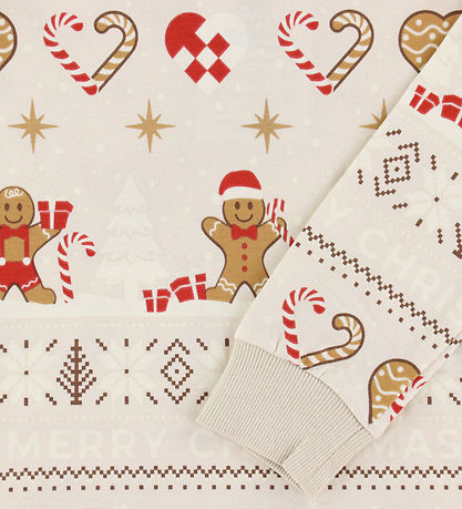 Jule-Sweaters Pyjamas - Christmas Cookie - Beige