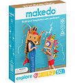 MakeDo Værktøj til Pap - Explore - 50 Dele