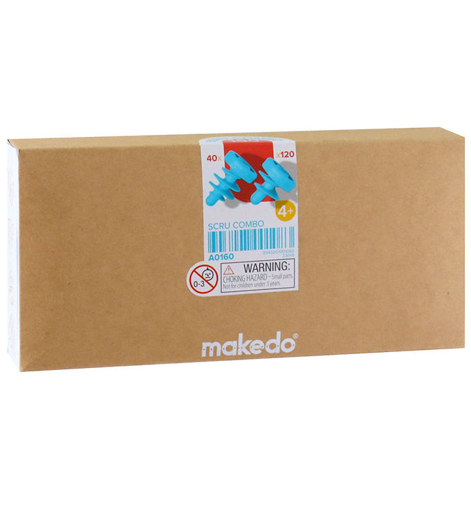 MakeDo Værktøj til Pap - Scru Combo - 160 Dele