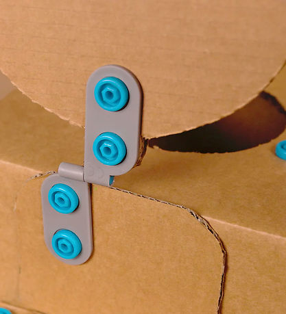 MakeDo Værktøj til Pap - Spin-Hinge - 6 Dele