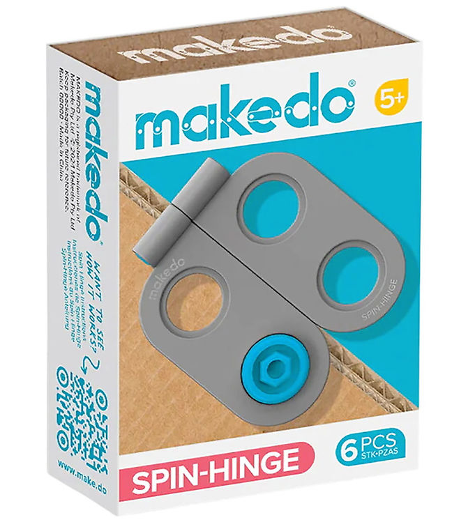 MakeDo Værktøj til Pap - Spin-Hinge - 6 Dele