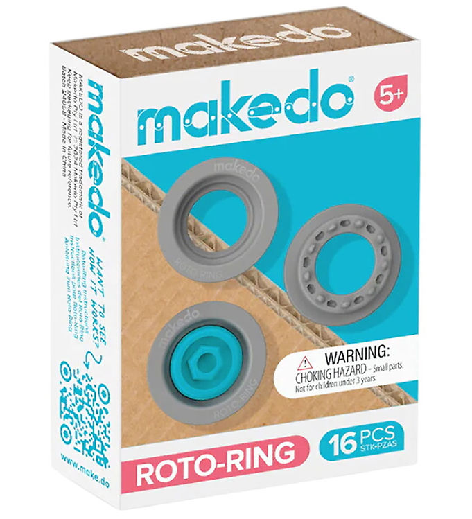 MakeDo Værktøj til Pap - Roto-Ring - 16 Dele