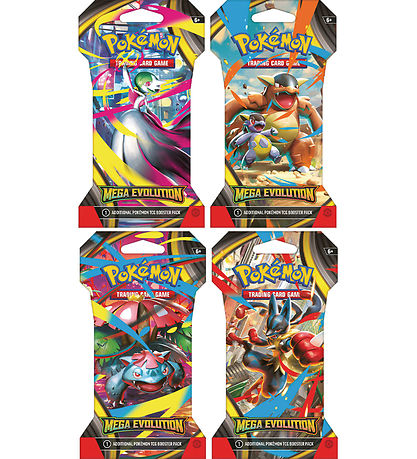 Pokémon Samlekort - Assorteret - Mega Evolution Booster Pack