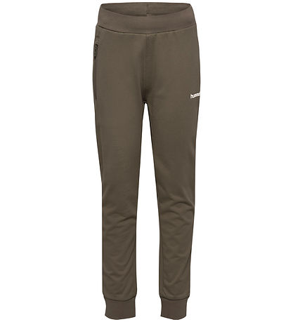 Hummel Bukser - hmlJR Regular ADJ Waist Pants - Dark Night