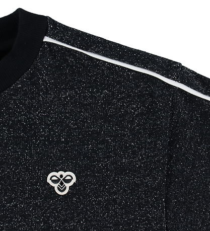 Hummel Bluse - hmlJR Loose Glitter Crewneck Hummel Bluse - hmlJR Loose Glitter Crewneck