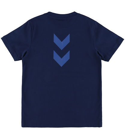 Hummel T-Shirt - hmlJR Graphic 1923 - Dress Blues Hummel T-Shirt - hmlJR Graphic 1923 - Dress Blues